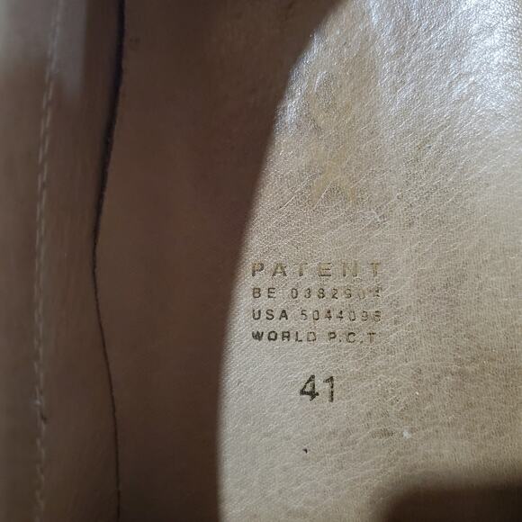 Geox Suede Leather Tan Driving Loafers Mens Size 41 US 8 Slip On Comfort Shoes - Picture 12 of 12